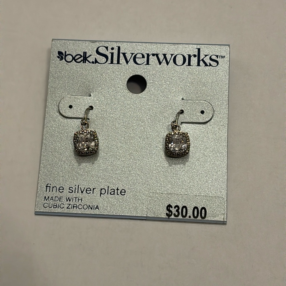 Belk Silver Earrings